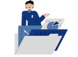 An image depicting data and its organization to maintain sufficient documents for REPS